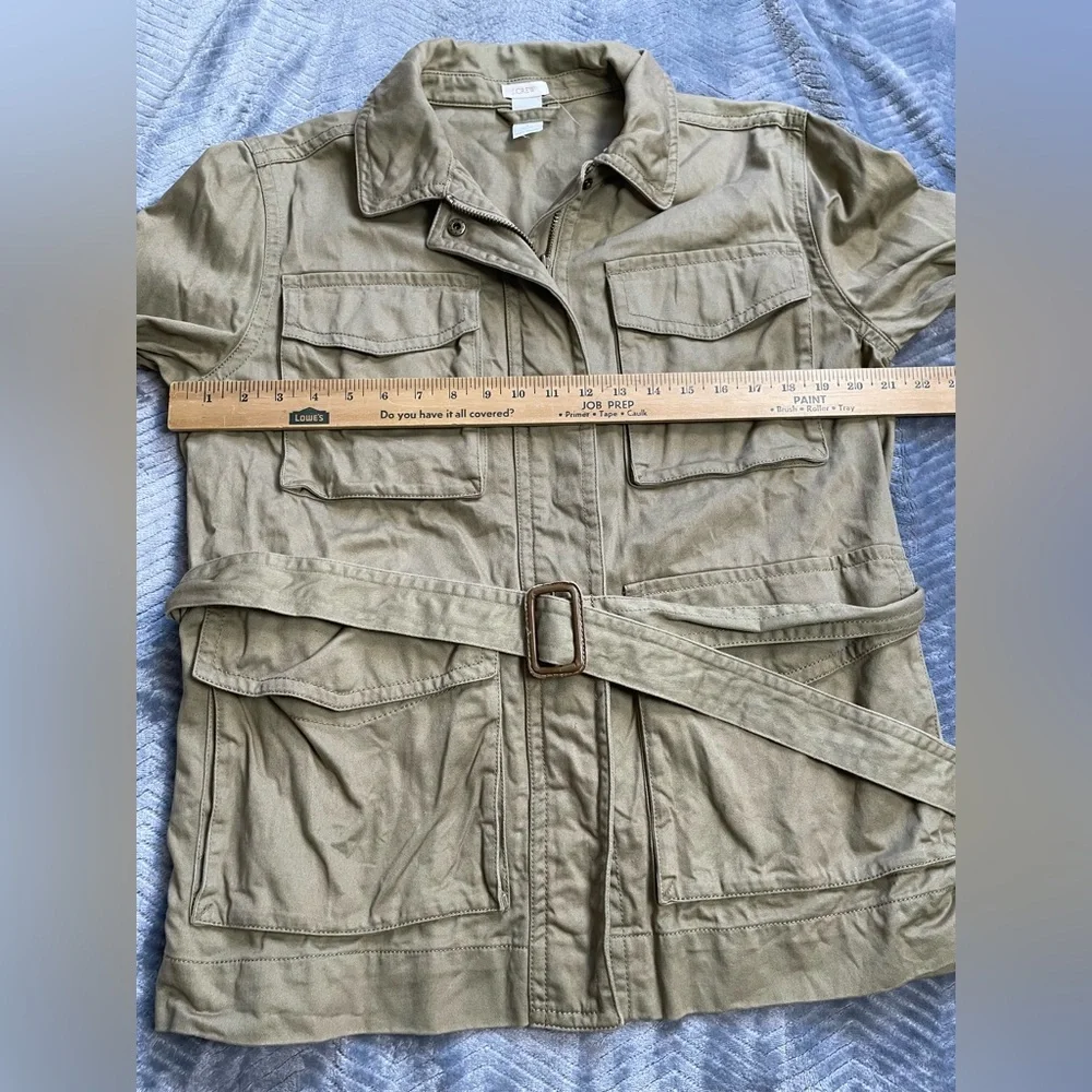 J.Crew‎ Commodore Field Utility Jacket Belted Medium